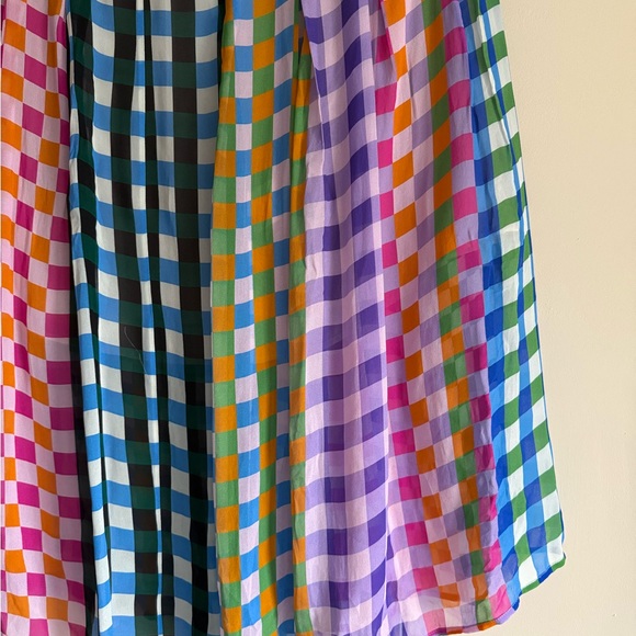 Gorman Colorful Checkered A-Line Skirt - Picture 2 of 2